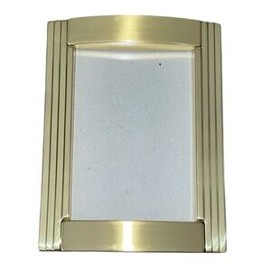 Hollywood Regency Style Brass Photo Frame
